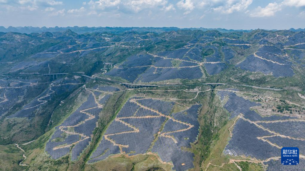 中国貴州省最大の太陽光発電施設、全容量の送電を開始