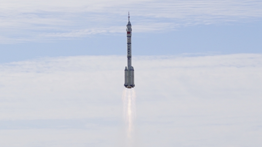 中国、有人宇宙船「神舟１２号」を打ち上げ