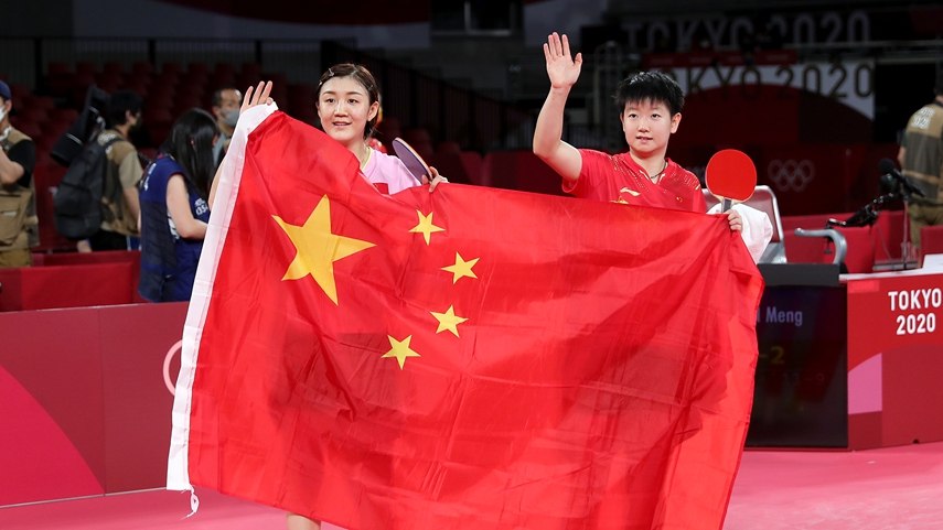 卓球女子シングルス、中国の陳夢が金メダル　東京五輪
