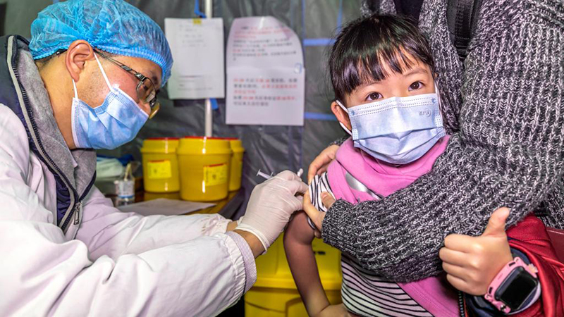 貴州省黔西市、３～１１歳へのコロナワクチン接種開始