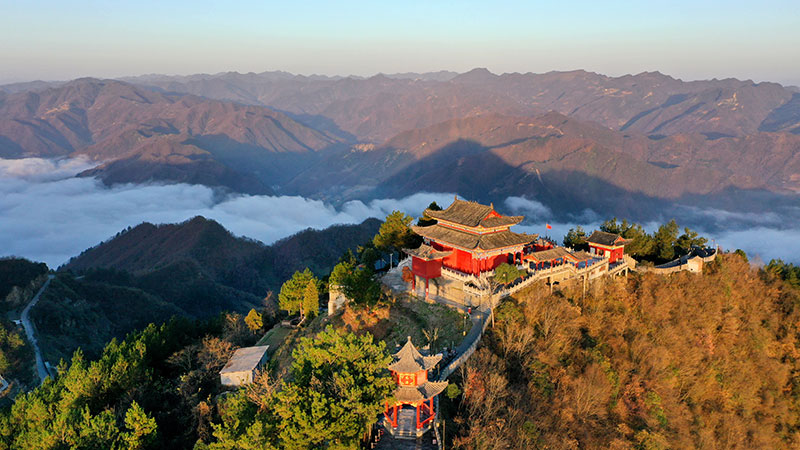 雄大な自然を體感　廟山寨風景區を訪ねて　中國陝西省