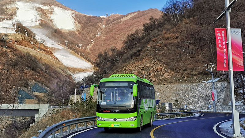 北京公交集団、水素燃料電池バス２１２台導入　五輪を支援