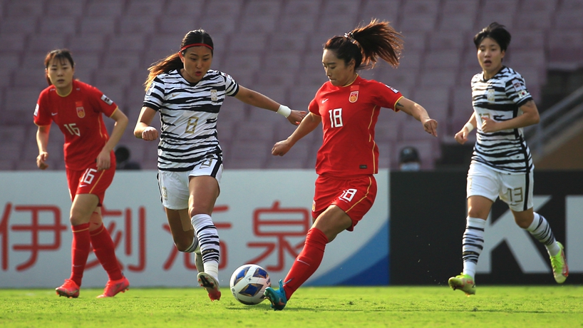 サッカー女子アジア杯、中國が優勝