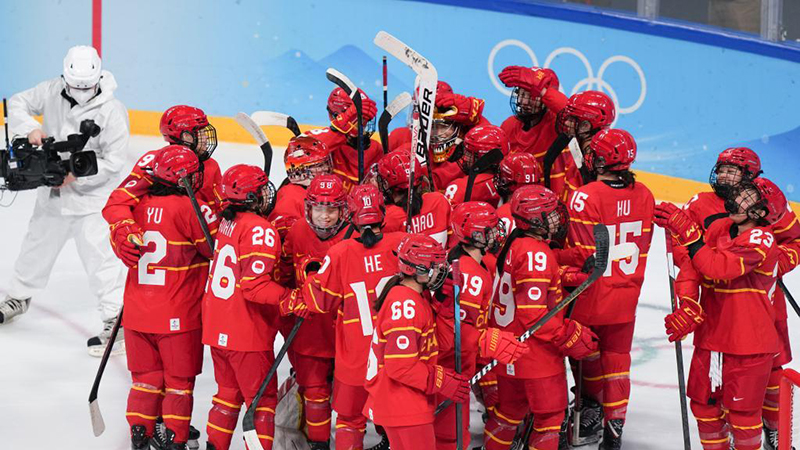 北京冬季五輪のアイスホッケー女子１次リーグ、中國が日本に勝利