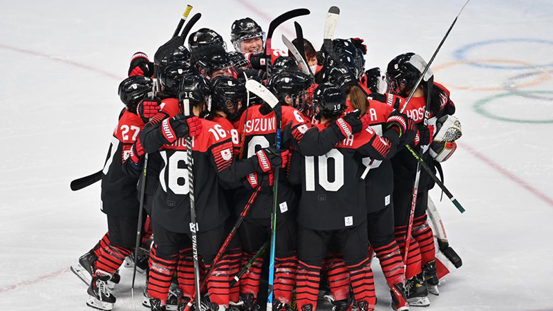 アイスホッケー女子１次リーグ、日本がチェコに勝利　北京冬季五輪