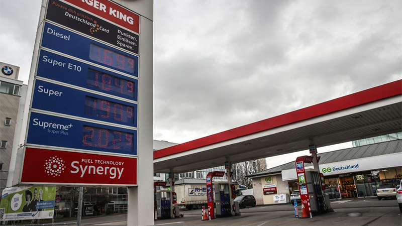 欧州で天然ガス価格が高騰　ウクライナ情勢の緊迫化で