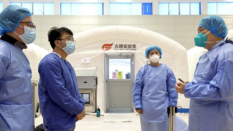 次世代核酸検査施設「火眼」、上海で運用開始