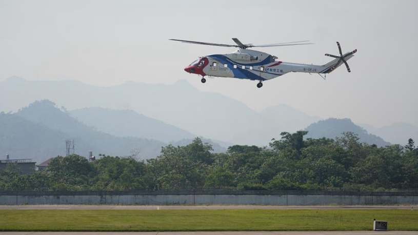 中国の大型民用ヘリ「ＡＣ３１３Ａ」、初飛行に成功