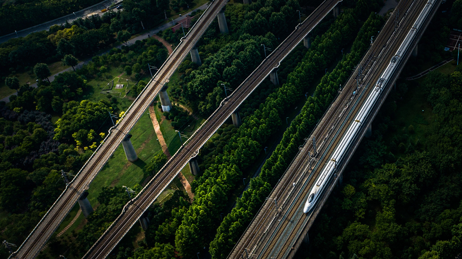 中国の京広高速鉄道、北京－武漢区間で時速３５０キロ運行が常態化