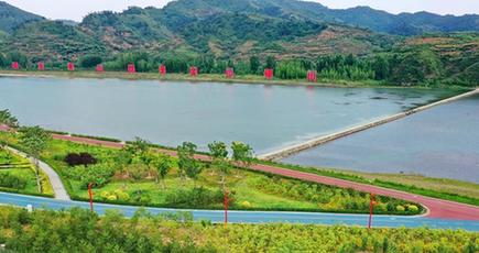 長河の環境改善、緑再び　河北省遷西県