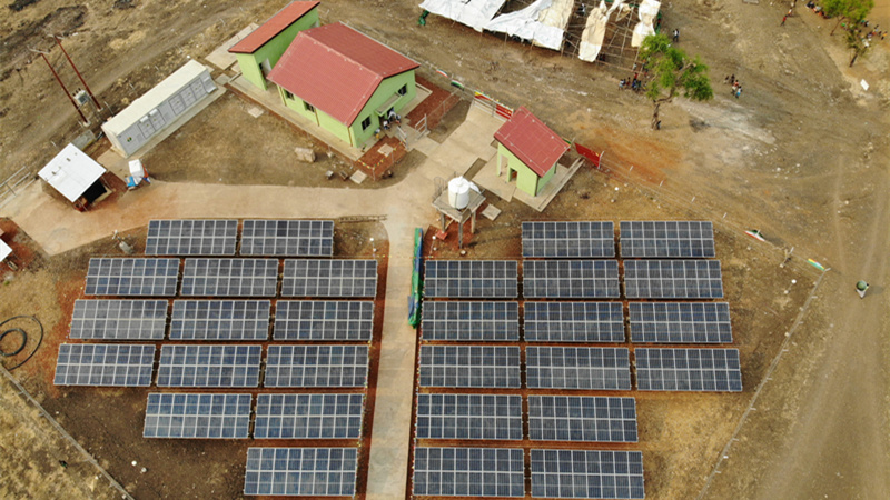 エチオピアで中国企業が建設の太陽光発電施設が竣工