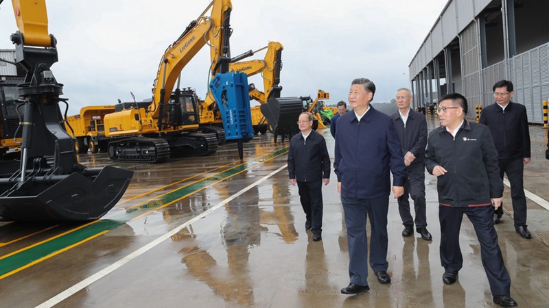 習近平氏、広西チワン族自治区柳州市を視察
