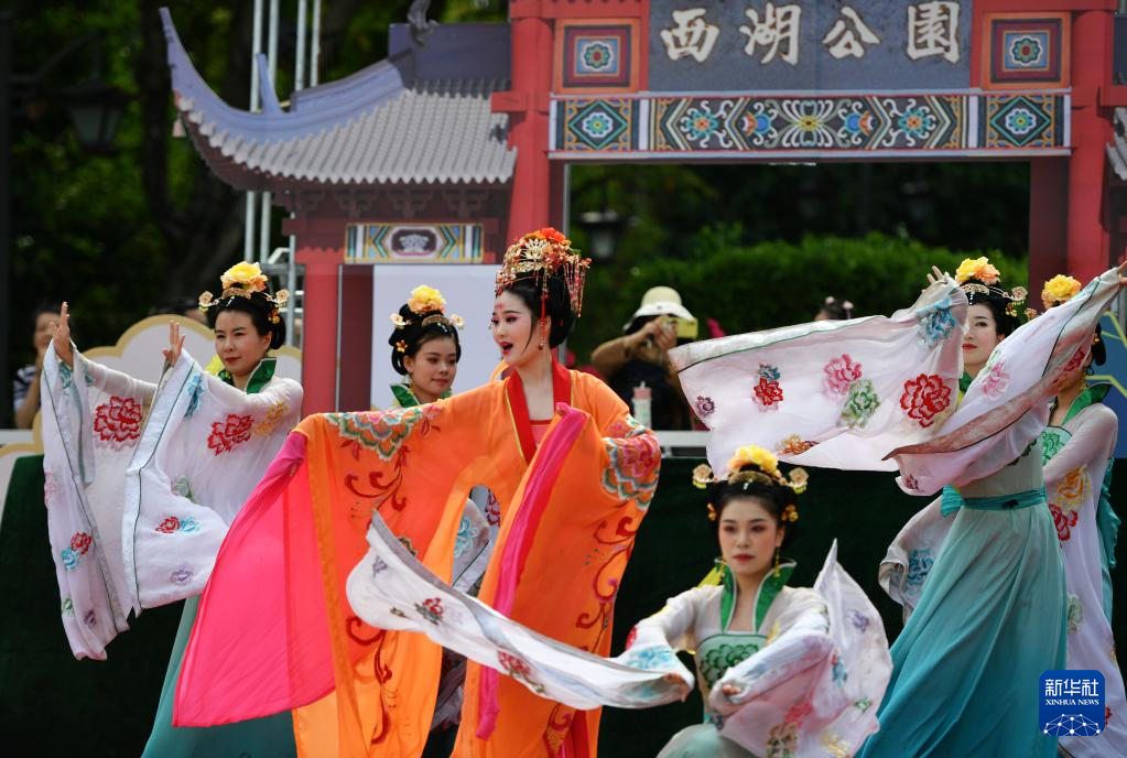 福建省福州市で伝統祝日「上巳節」を祝うイベント