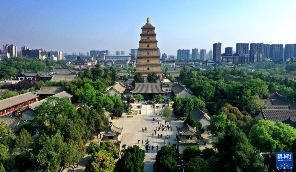 中國の古都・西安の文化的シンボル　大雁塔