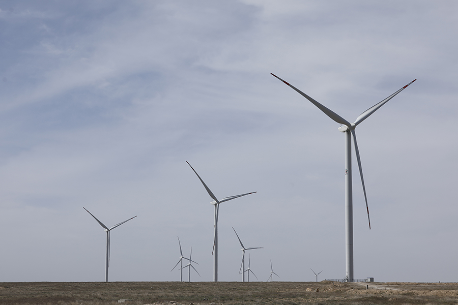 中国企業建設の風力発電所、カザフの電力不足解消に貢献