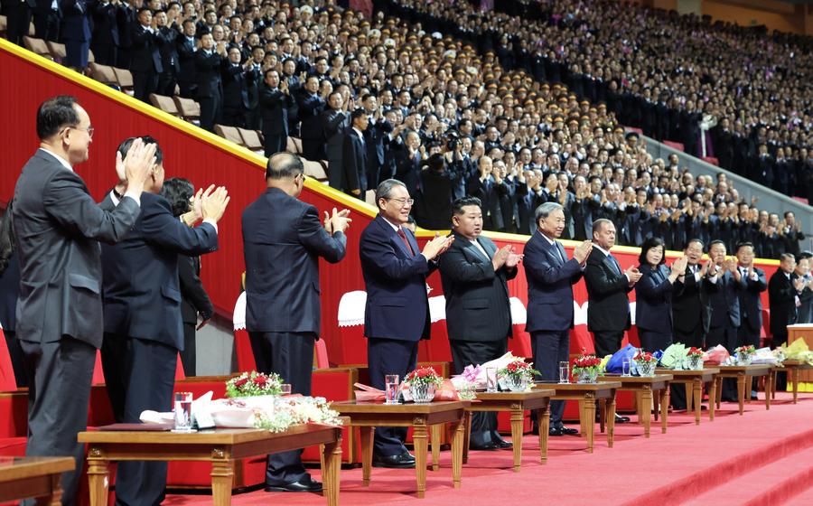 李強総理、朝鮮労働党創立80周年祝賀行事に出席
